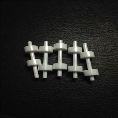 CNC Machine Fine Processing 400C Zirconia Ceramic Shaft White Zirconia Ceramic Pin